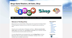 Desktop Screenshot of bingo-gamers.co.uk